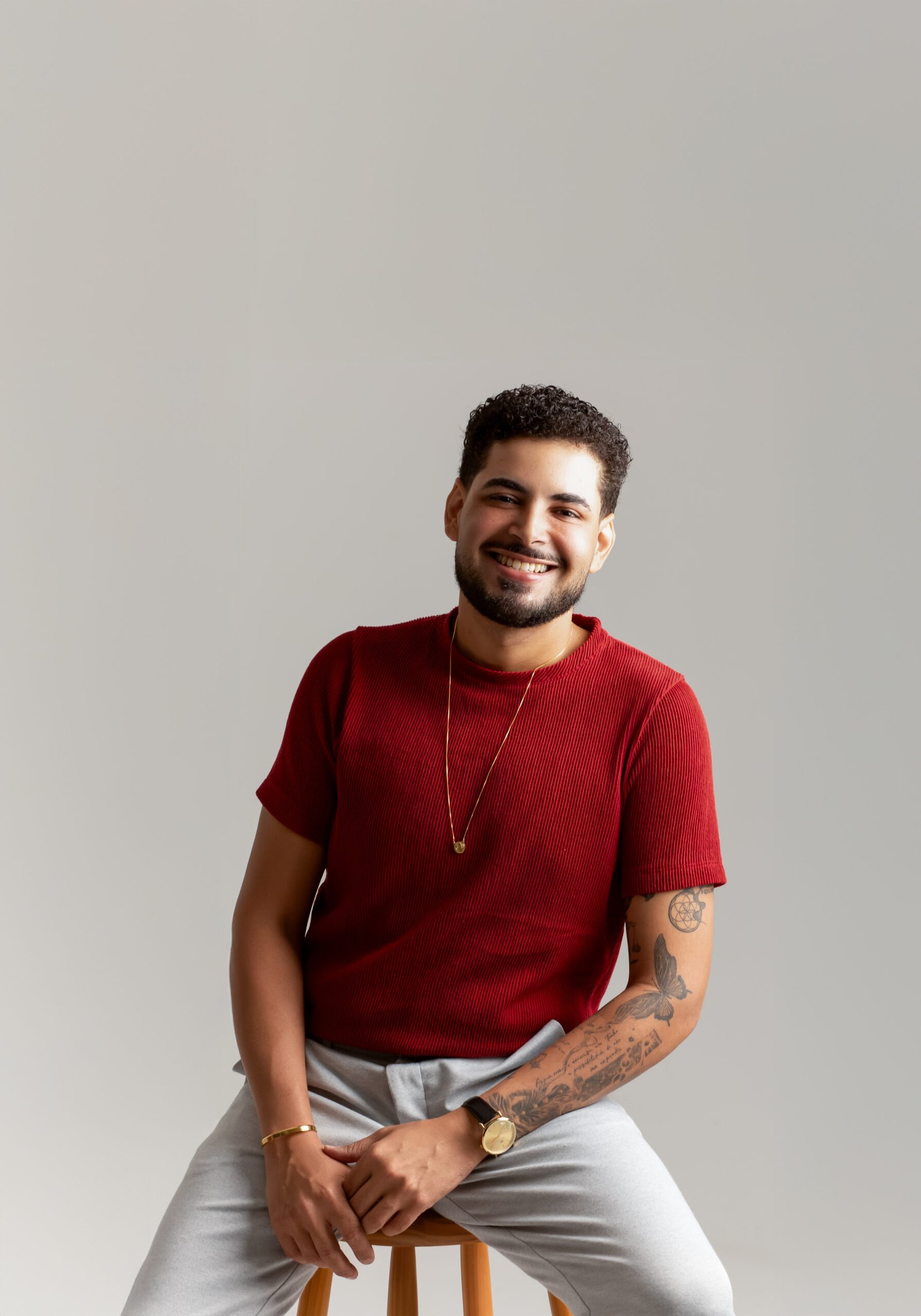 Lucas Soares sorrindo